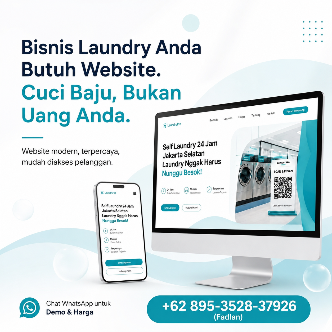 Laundry Landing Page